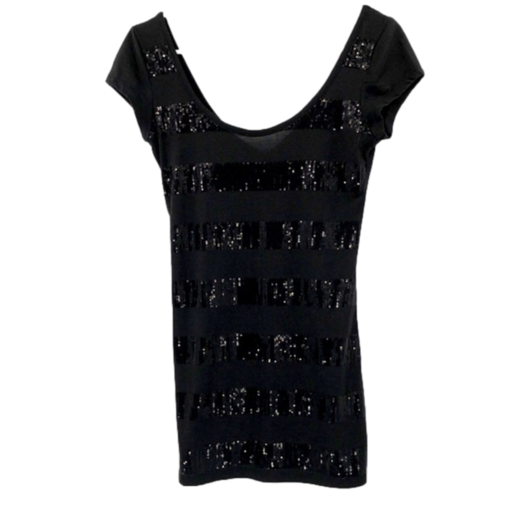 Love Rocks Sequined Top Size S